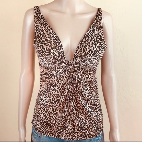 Euc-victoria Secret Very Sexy Leopard Plunging Push Up Bra CamisoleTop Size 34B - Picture 3 of 16